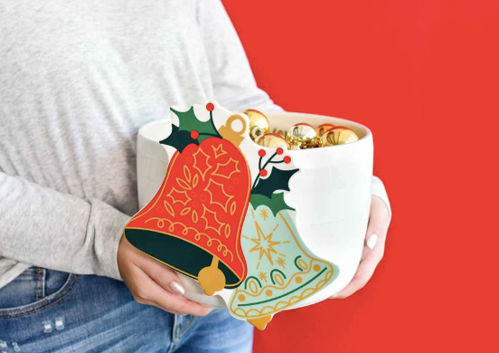 Christmas Bells Big Attachment by Happy Everything-Lemons and Limes Boutique