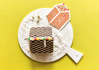 RETIRED -Gingerbread House Big Attachment by Happy Everything-Lemons and Limes Boutique