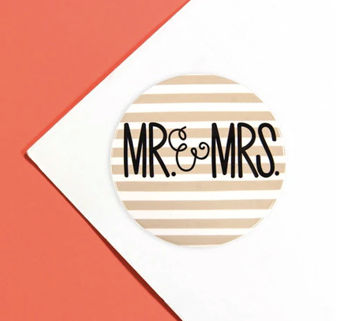 Mr and Mrs Big Attachment by Happy Everything-Lemons and Limes Boutique