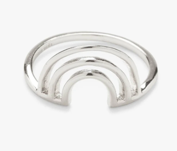 Pura Vida- Chasing Rainbows Ring in Silver--Lemons and Limes Boutique