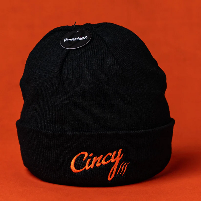 Stocking Cap in Black by The Cincy Hat--Lemons and Limes Boutique