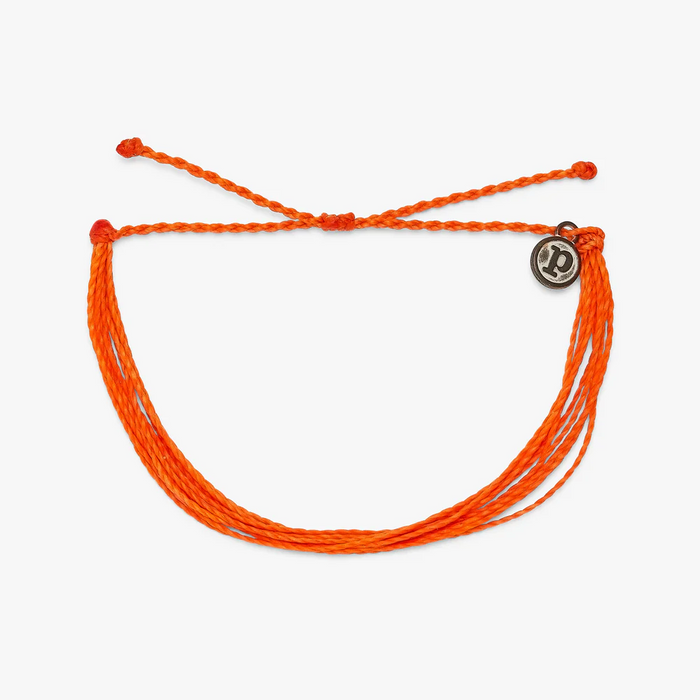 Bright Solid Bracelet in Orange Pura Vida--Lemons and Limes Boutique