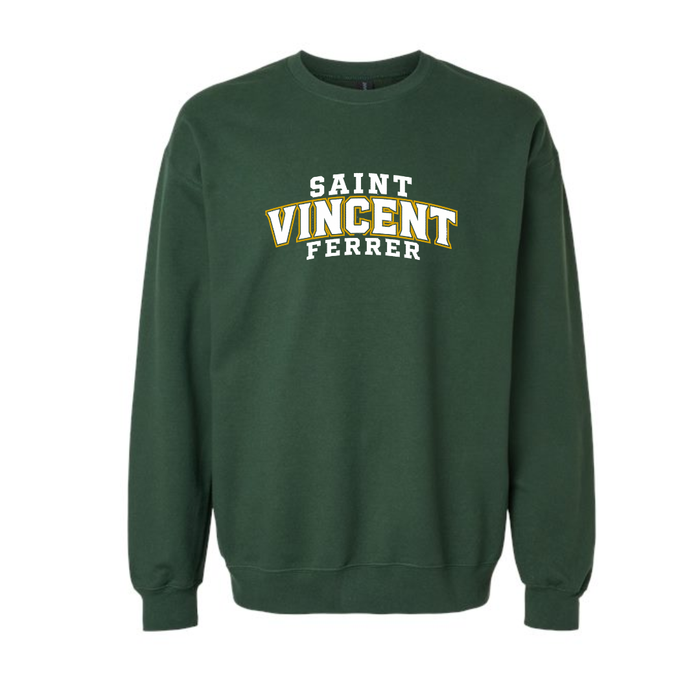Saint Vincent Ferrer 2 Color Block Crewneck (Youth and Adult)