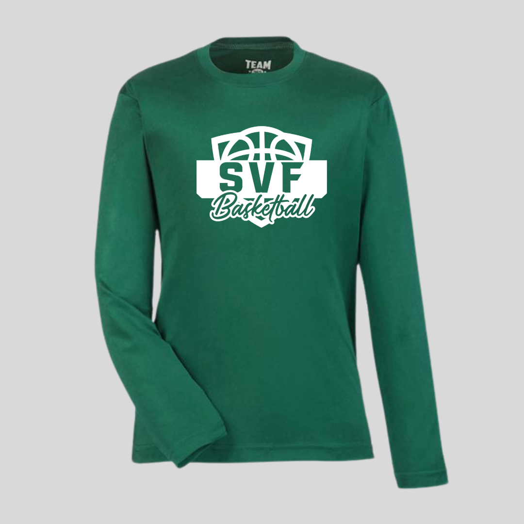 SVF Basketball Long Sleeve Sport Shirt (Pre Order)-Lemons and Limes Boutique