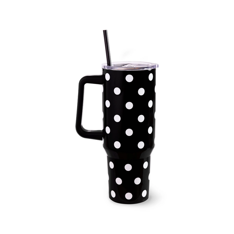 Stainless Steel 40 oz. Tumbler, Picture Dot Kate Spade--Lemons and Limes Boutique
