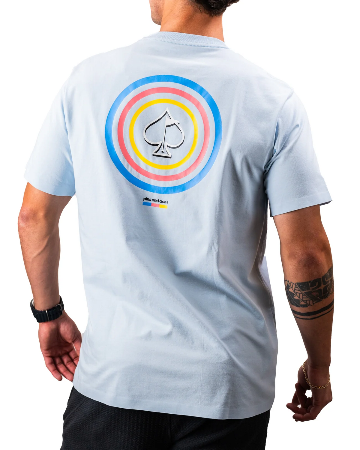 Bullseye Tee Shirt by Pins and Aces-Lemons and Limes Boutique