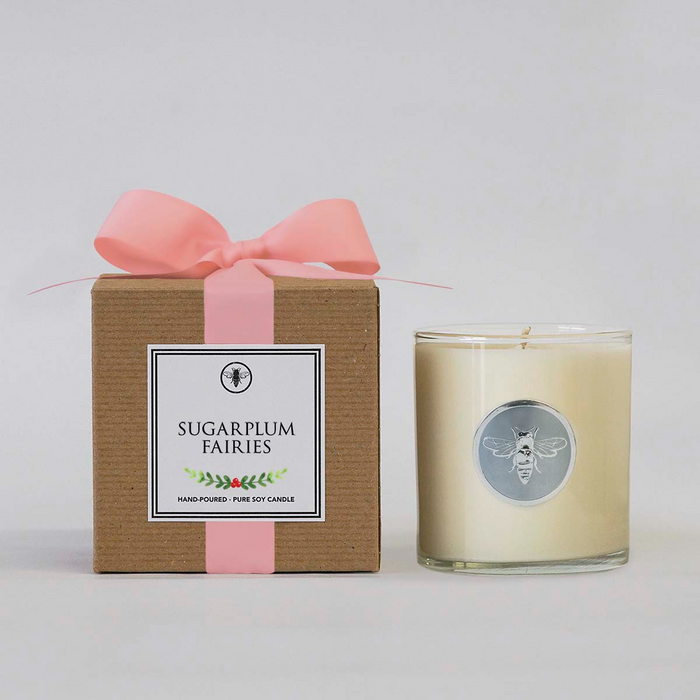 Sugarplum Fairies Hand Poured Candle-Candle-Lemons and Limes Boutique