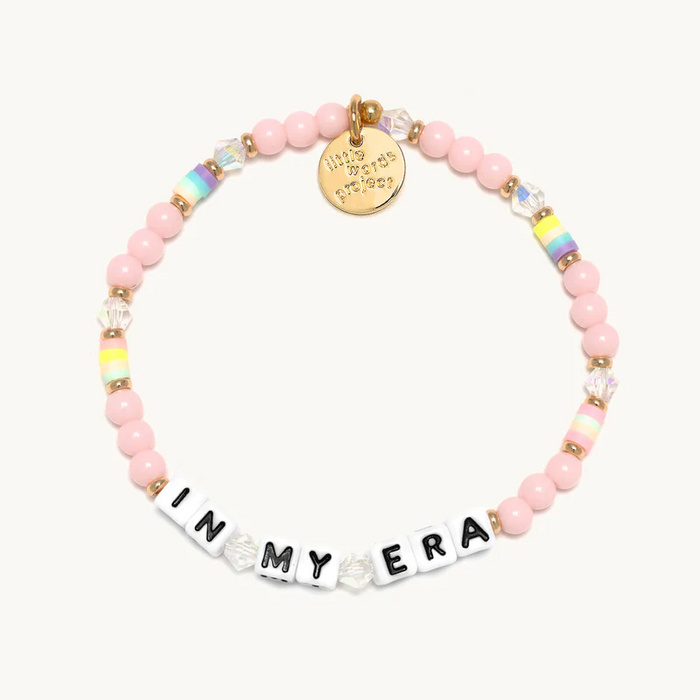 In My Era Bracelet Taylor Swift Collection in Pink Frosting by Little Words Project-Lemons and Limes Boutique