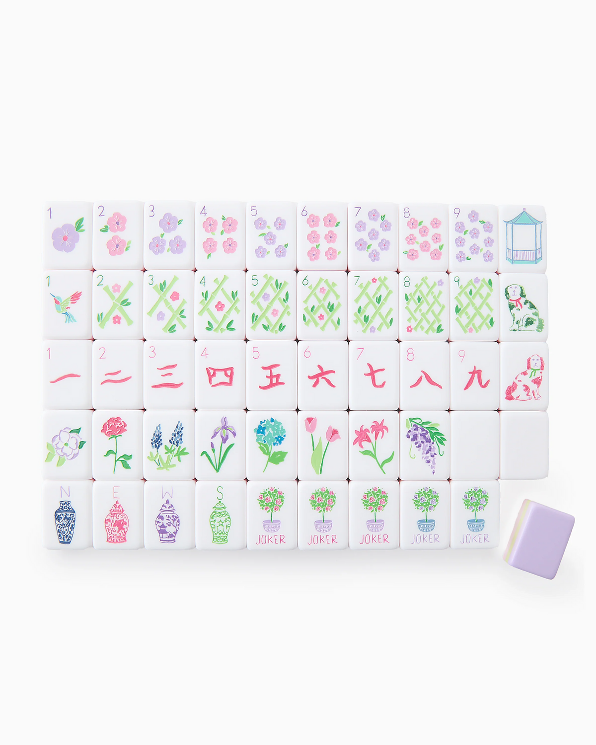 Taylor Mahjong Tiles-Lemons and Limes Boutique