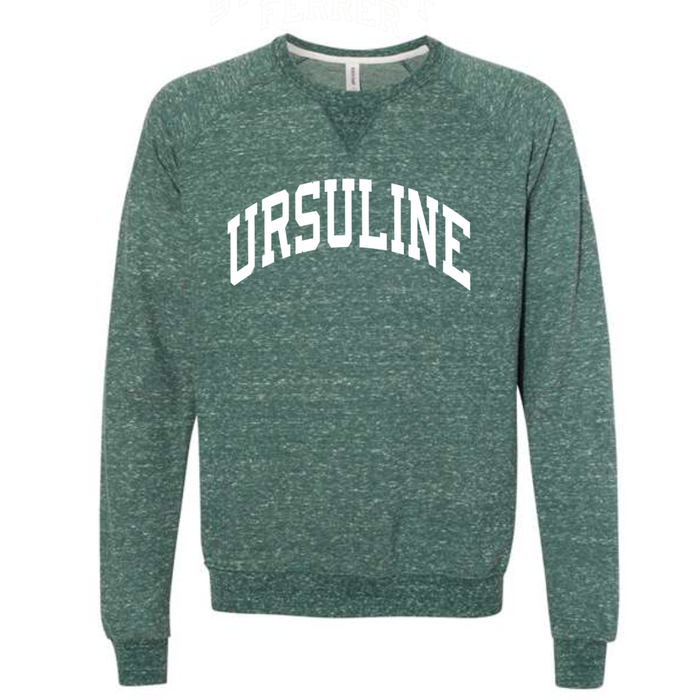 Ursuline on Snow Heather French Terry- Adult Unisex-Lemons and Limes Boutique