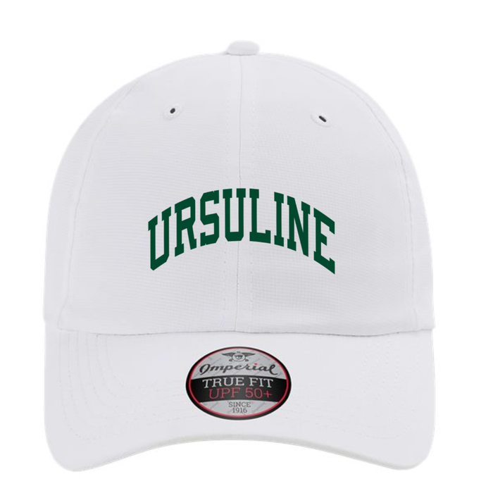 Curved Ursuline Performance Hat - White-Lemons and Limes Boutique