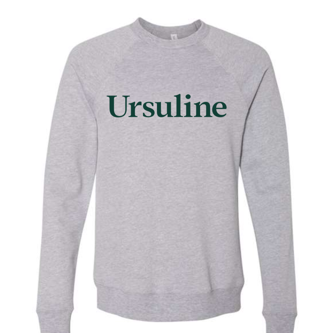 Ursuline on Premium Sponge Fleece Crewneck - Unisex-Lemons and Limes Boutique