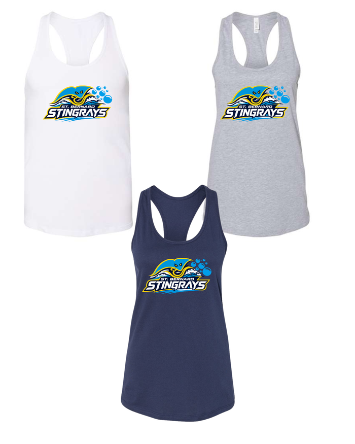 St. Bernard Stingrays Women's Racerback Tank