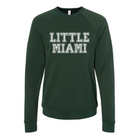 Little Miami Crewneck Sweatshirt on Hunter Green--Lemons and Limes Boutique
