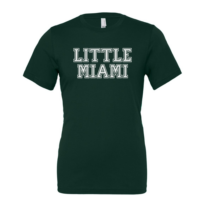 Little Miami T-Shirt on Hunter Green--Lemons and Limes Boutique