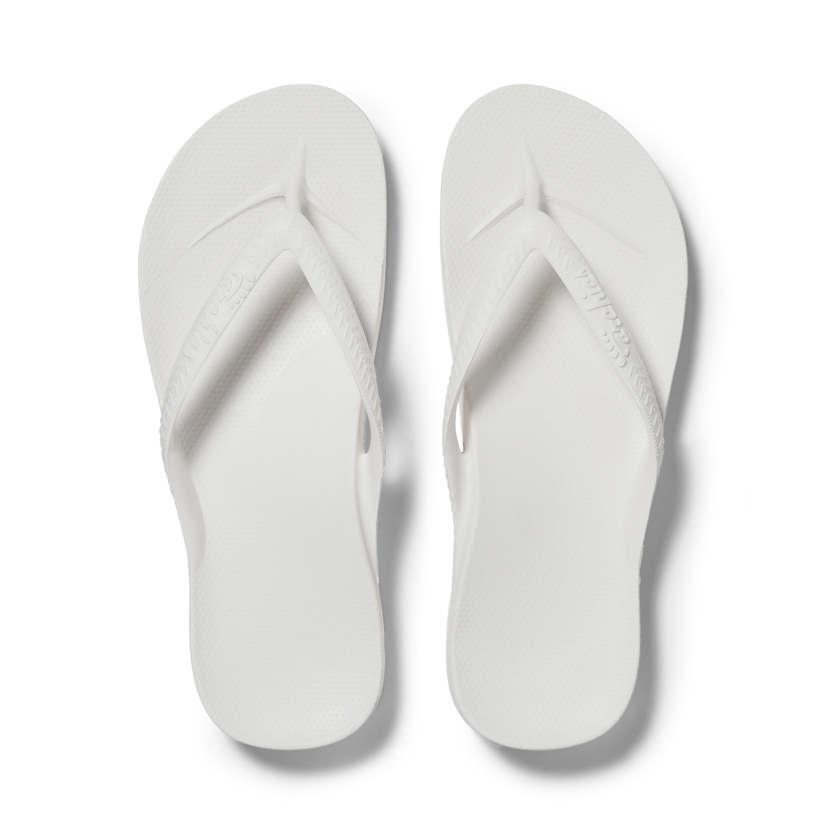 Archies Flip Flop in White-Shoes-Lemons and Limes Boutique