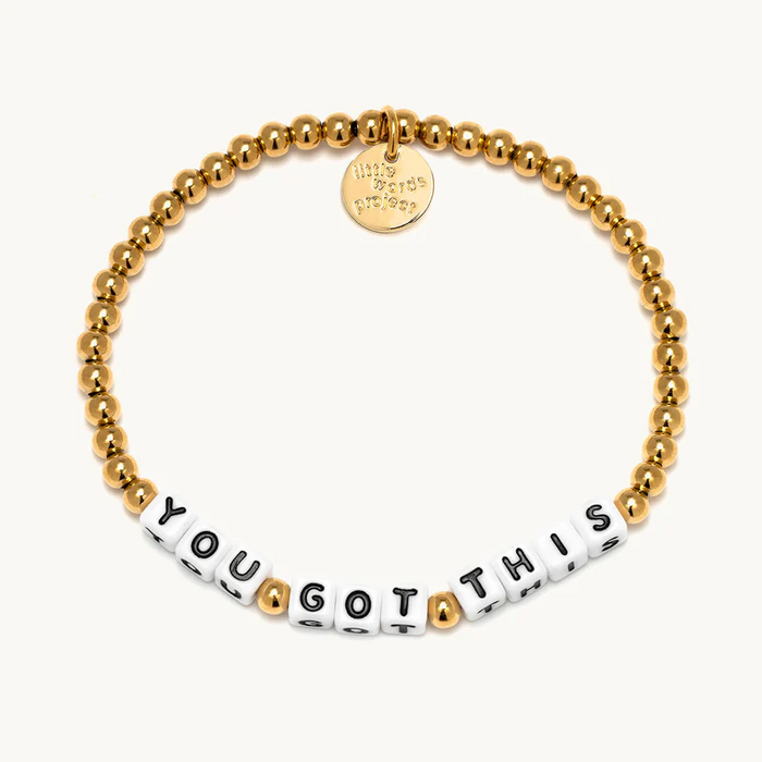 You Got This Bracelet in Gold Little Words Project--Lemons and Limes Boutique
