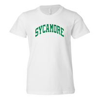 Sycamore Curved T-Shirt (multiple colors)-YOUTH-White-Youth Small-Lemons and Limes Boutique