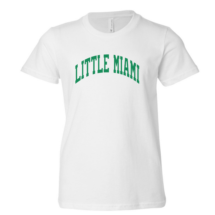 Little Miami Curved T-Shirt (multiple colors)-YOUTH-White-XSmall-Lemons and Limes Boutique
