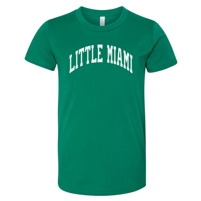 Little Miami Curved T-Shirt (multiple colors)-YOUTH-Green-XSmall-Lemons and Limes Boutique