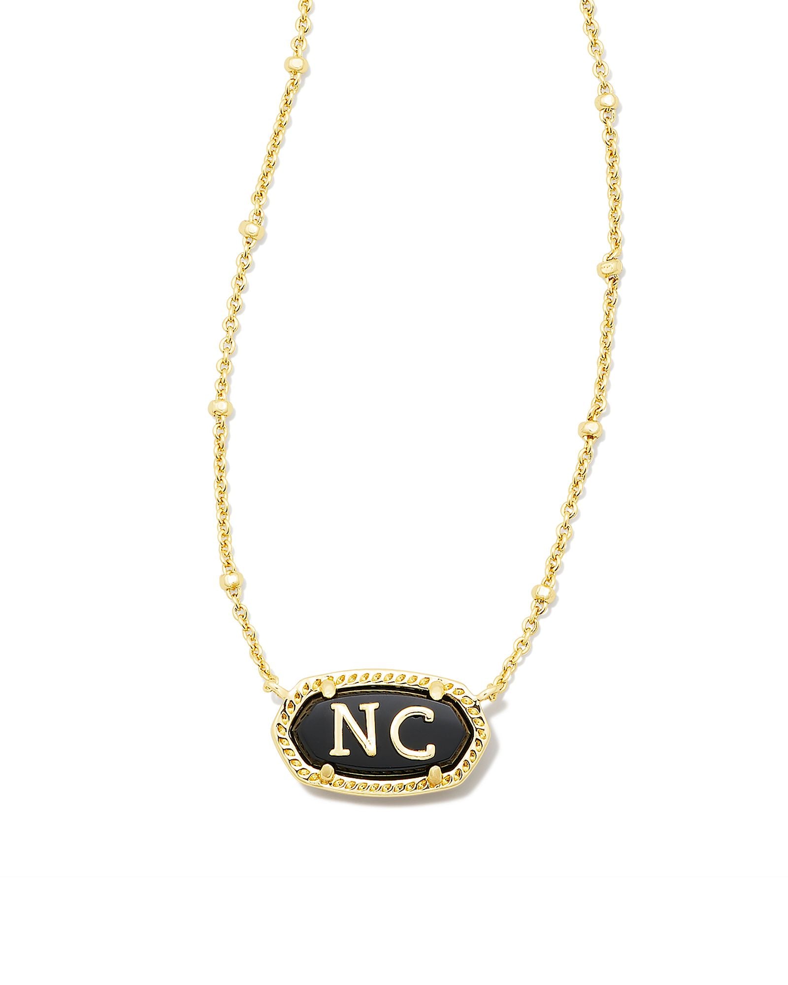 Black and gold kendra deals scott necklace