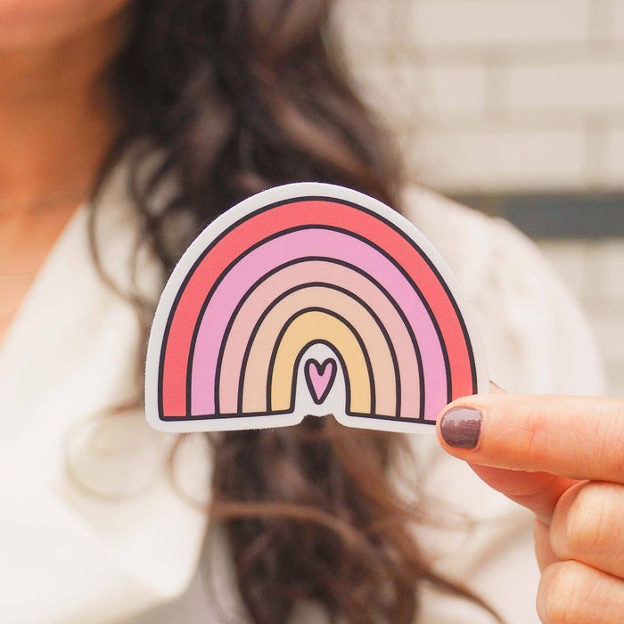 Pink Rainbow Sticker-Lemons and Limes Boutique
