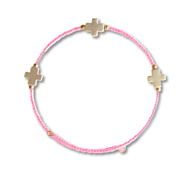 Faithful Bangles in Hot Pink--Lemons and Limes Boutique