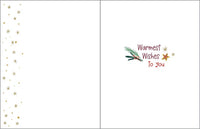 Christmas Card - Sparkle Snowman-Lemons and Limes Boutique