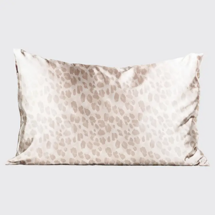 Satin Pillowcase in Leopard Kitsch--Lemons and Limes Boutique