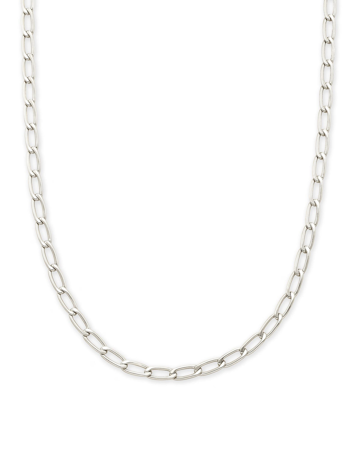 Merrick Chain Necklace in Silver Metal by Kendra Scott-NECKLACES-Lemons and Limes Boutique