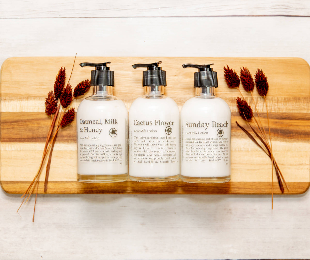 8oz Goat Milk Lotion in Lemon & Lavender-Lemons and Limes Boutique