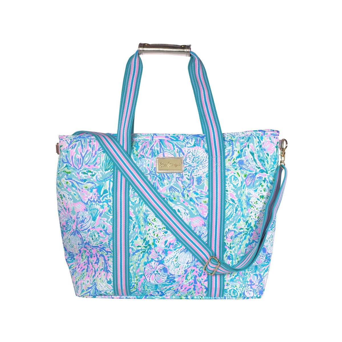 Picnic Cooler in Soleil It On Me by Lilly Pulitzer--Lemons and Limes Boutique