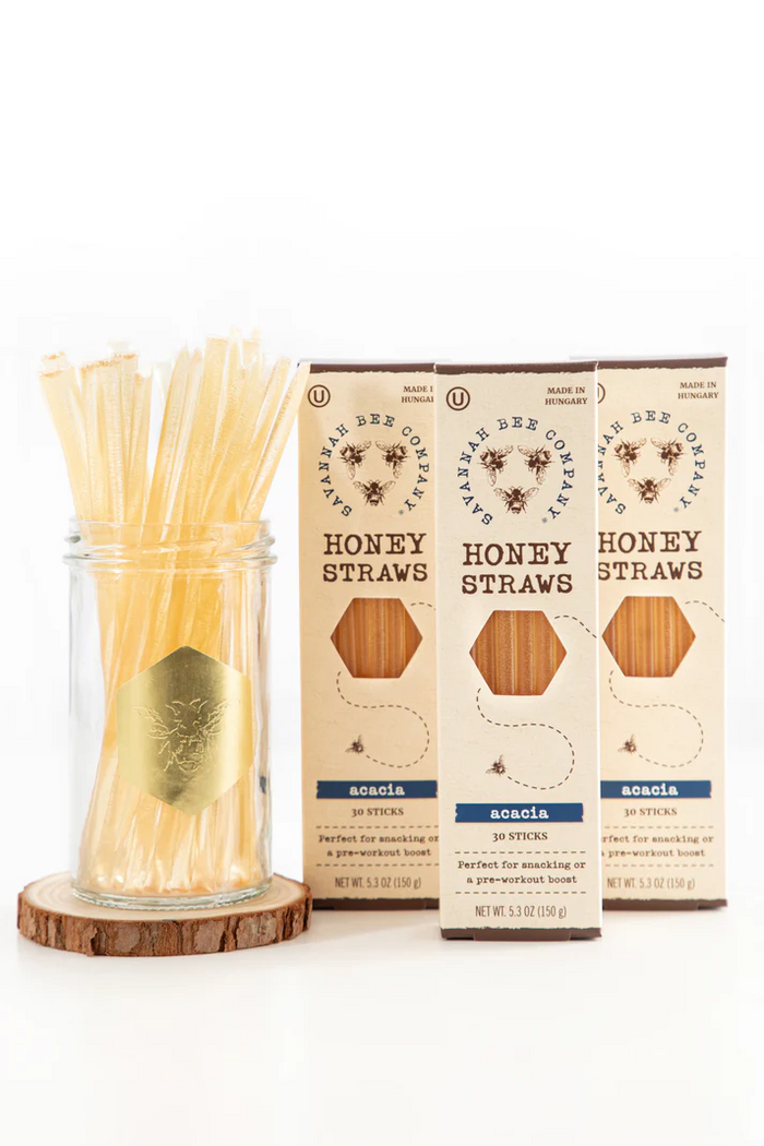 Honey Straws 30 Pack--Lemons and Limes Boutique