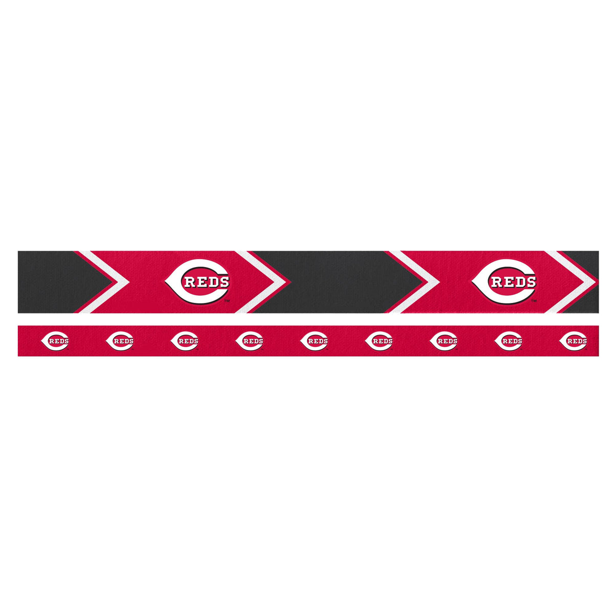 MLB Cincinnati Reds 2-Pack Headband Set--Lemons and Limes Boutique