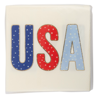 Foil USA Paper Cocktail Napkin-Lemons and Limes Boutique