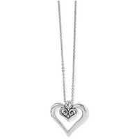 Alcazar Duet Heart Necklace by Brighton--Lemons and Limes Boutique