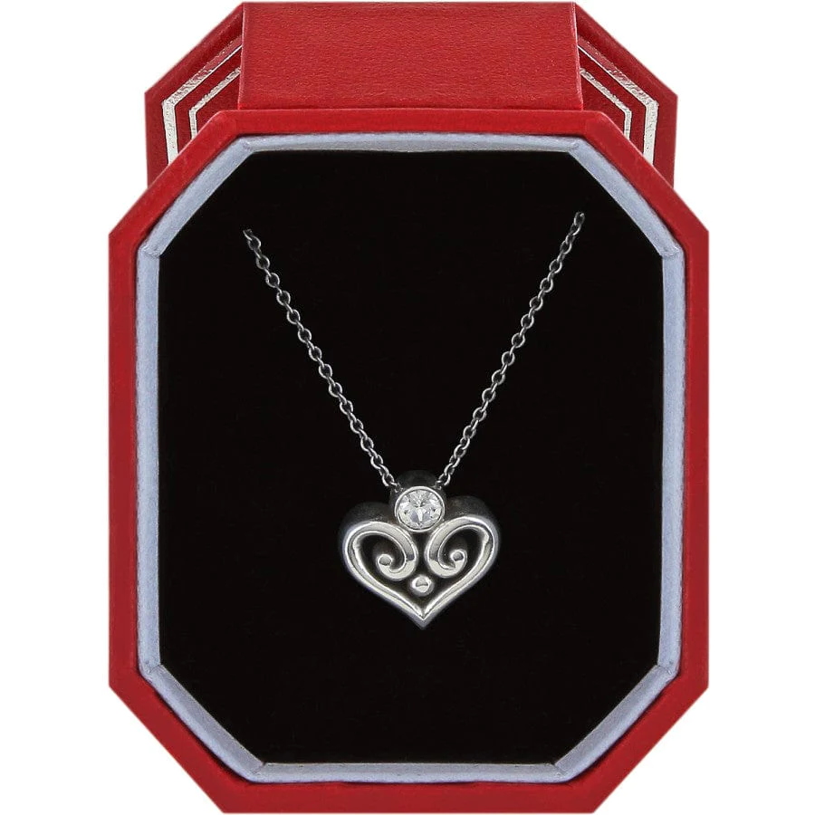 Alcazar Heart Necklace in Gift Box by Brighton-Lemons and Limes Boutique