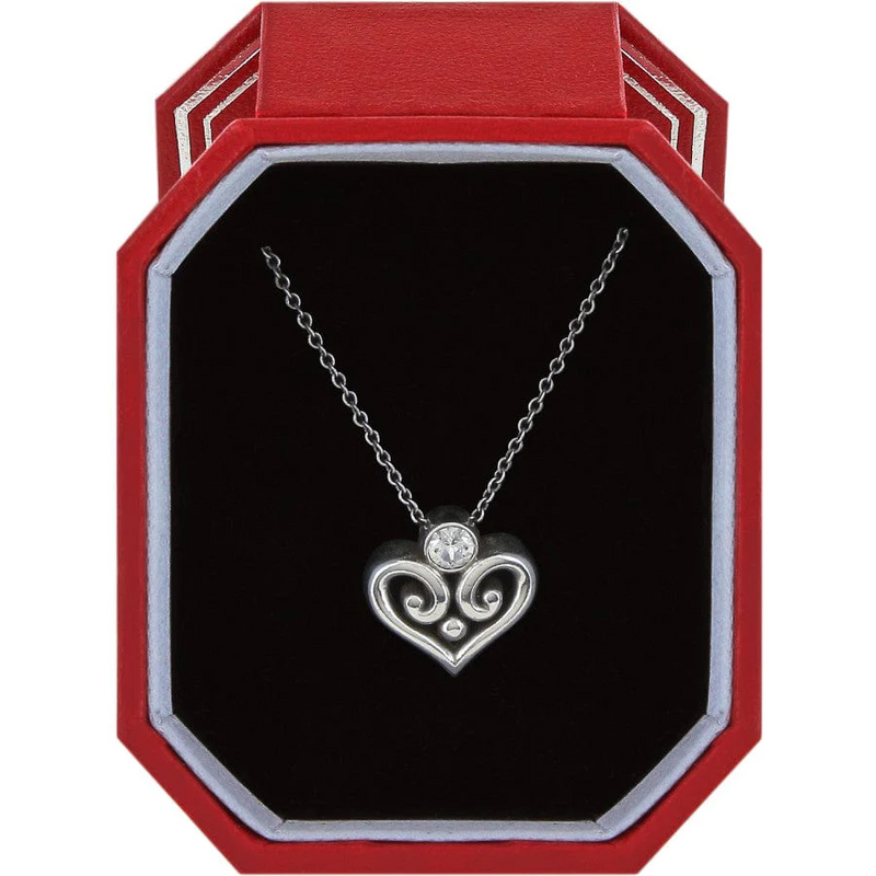 Alcazar Heart Necklace in Gift Box by Brighton-Lemons and Limes Boutique