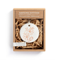 Floral Oil Diffuser Ornament-Lemons and Limes Boutique