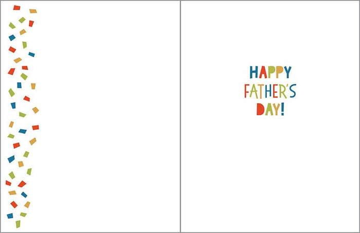 Father's Day Greeting Card - Dad Confetti--Lemons and Limes Boutique