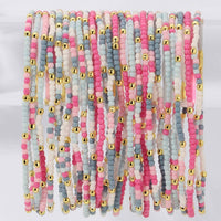 Stretch Seed Bead Bracelets in Assorted Colors