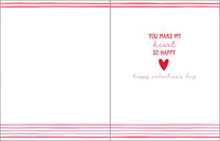 Valentine Greeting Card - Love you Stripes-Lemons and Limes Boutique