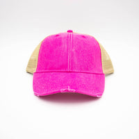 UC Trucker Hat in Black-Lemons and Limes Boutique