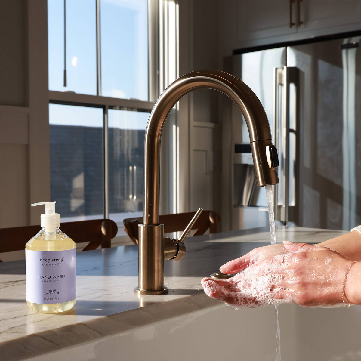 Argan Oil Liquid Hand Wash in Fresh Lavender-Lemons and Limes Boutique