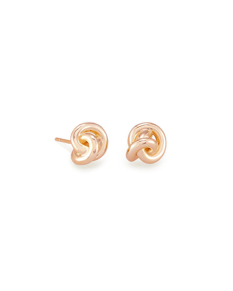 Presleigh Stud Earrings in Rose Gold Metal by Kendra Scott-Lemons and Limes Boutique