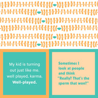 Well Played/Sperm Cocktail Napkin-Lemons and Limes Boutique