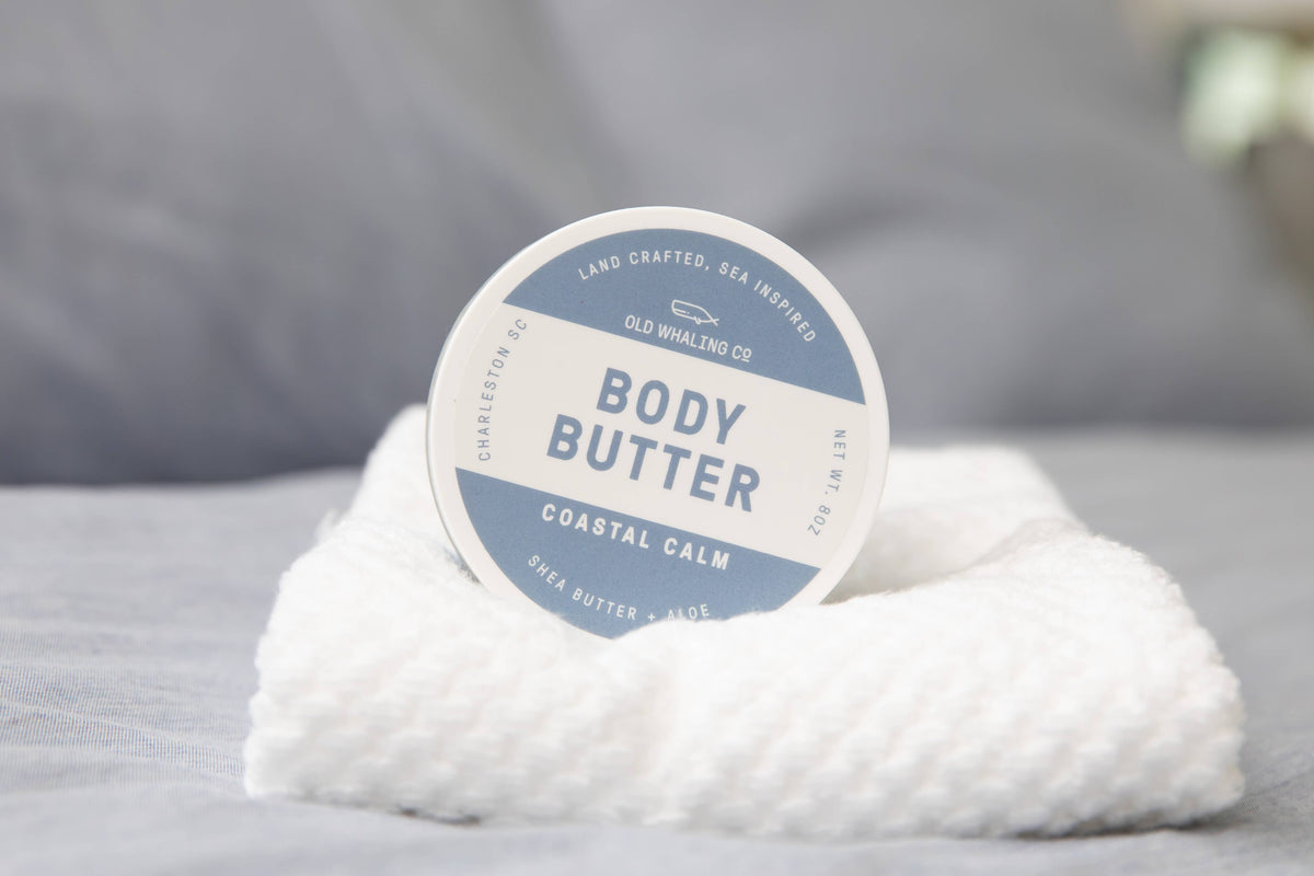 Coastal Calm Body Butter (8oz)-Lemons and Limes Boutique