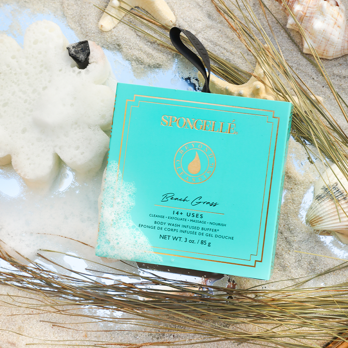 Beach Grass | Boxed Flower-Body Wash Infused Buffer-Lemons and Limes Boutique