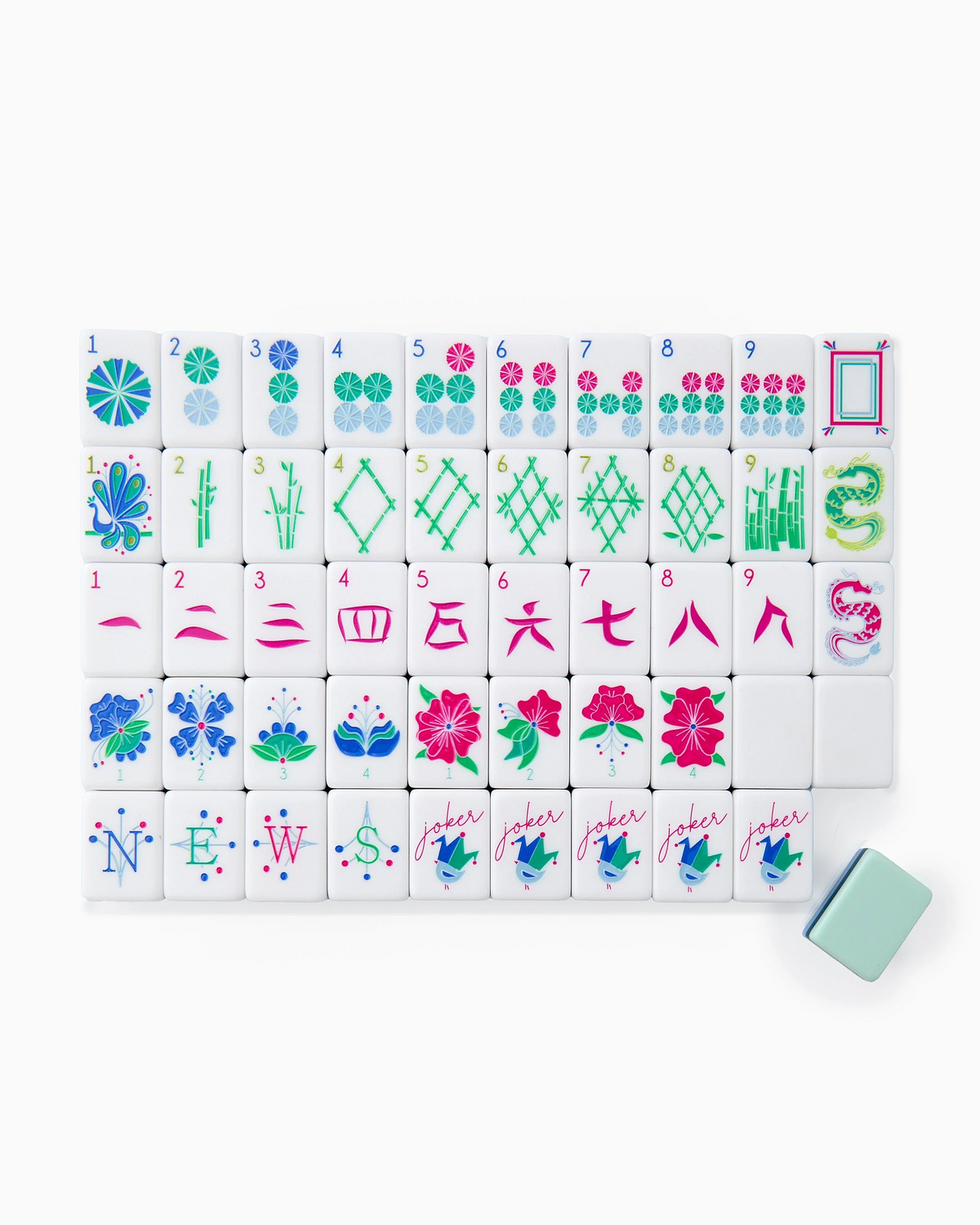 Birdie Mahjong Tiles-Lemons and Limes Boutique
