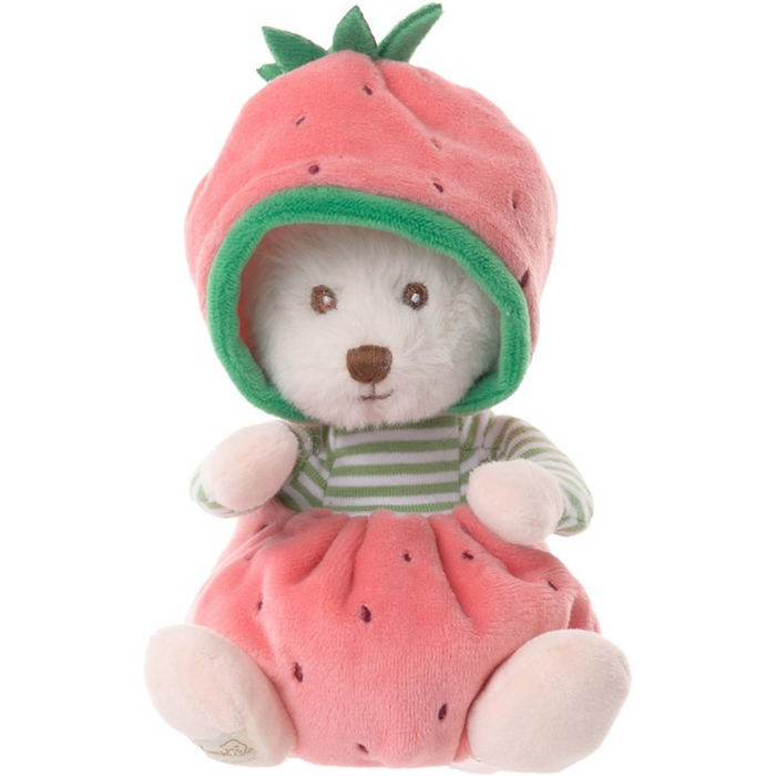 Ziggy Strawberry Bear by Bukowski Bears-Lemons and Limes Boutique